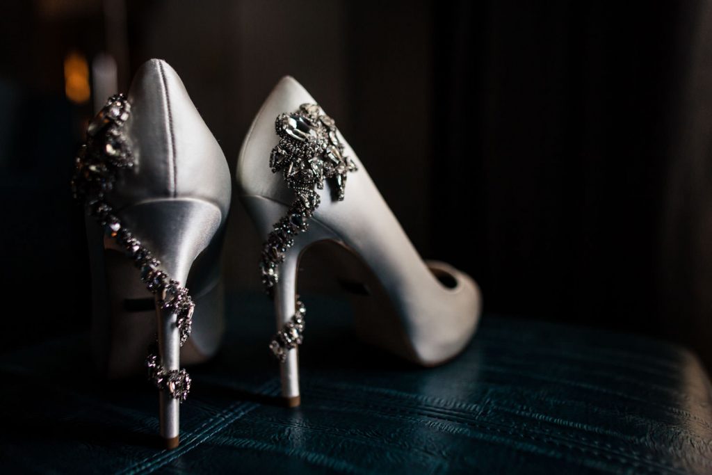 JAGstudios | Award Winning New York City Wedding Photography | Embellished High Heels
