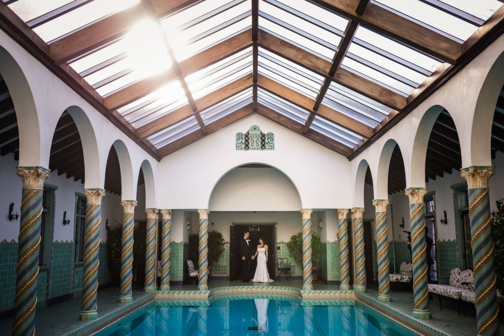 JAGstudios Photographer | Iconic New York Wedding | Poolside Wedding
