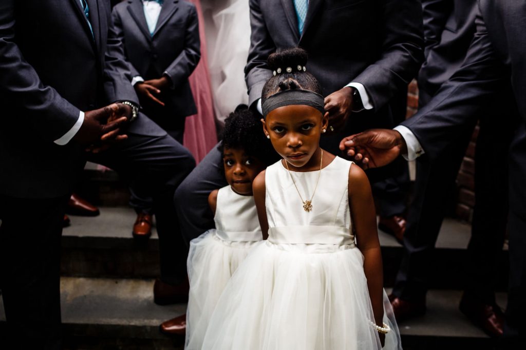 JAGstudios | Edgy Connecticut Wedding Photographer | Flower Girl Dress Ideas