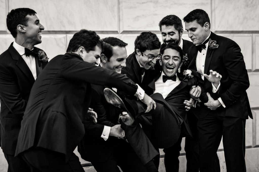 JAGstudios Photography | Emotional New York City Wedding | Black And White Wedding Tux