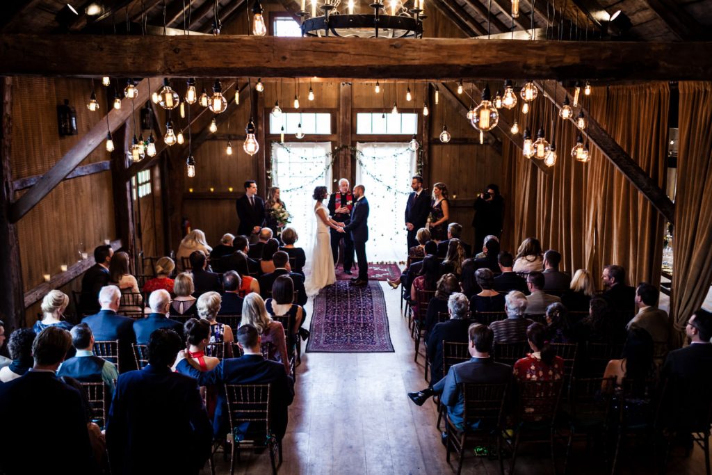 JAGstudios | Unique Connecticut Wedding Photographer | Barn Wedding Ceremony