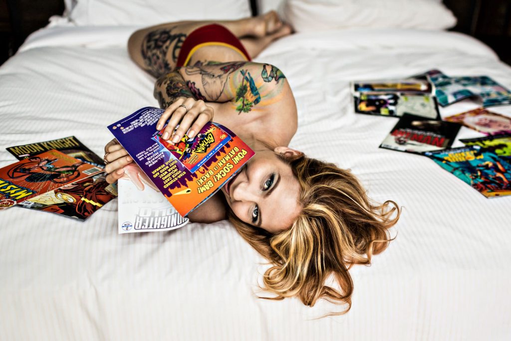 JAGstudios | Edgy NY Boudoir Photographer | Comic Book Boudoir