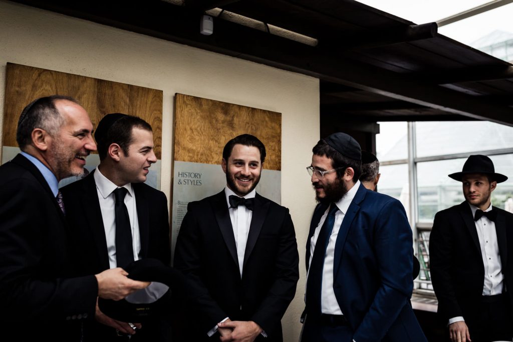JAGstudios Photography | Edgy Brooklyn Botanic Garden Wedding | Zegna Wedding Suit