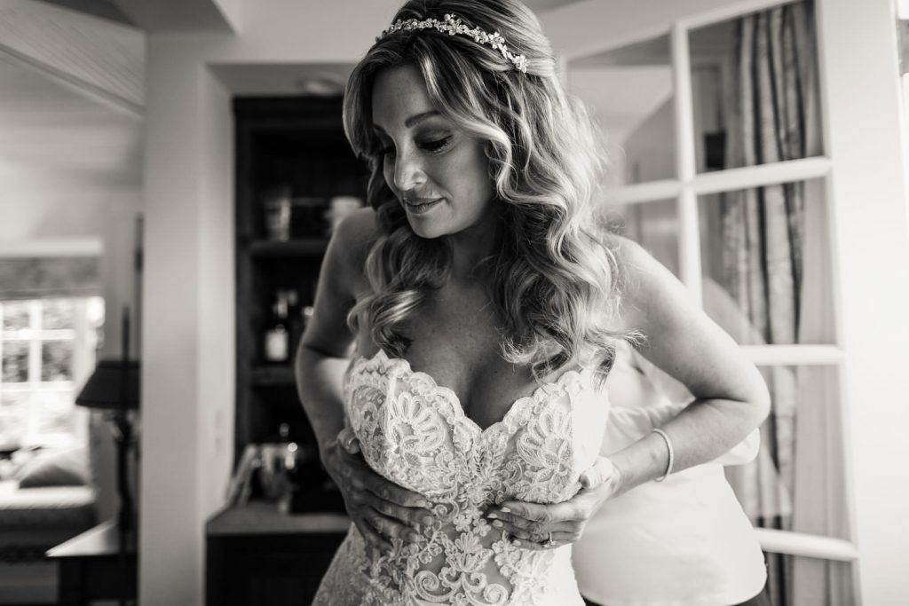 JAGstudios | Edgy San Ysidro Ranch Wedding Photography | Calla Blanche Bridal Gowns