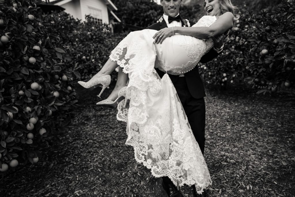 JAGstudios | Award-Winning San Ysidro Ranch Wedding Photography | Betsey Johnson Shoes