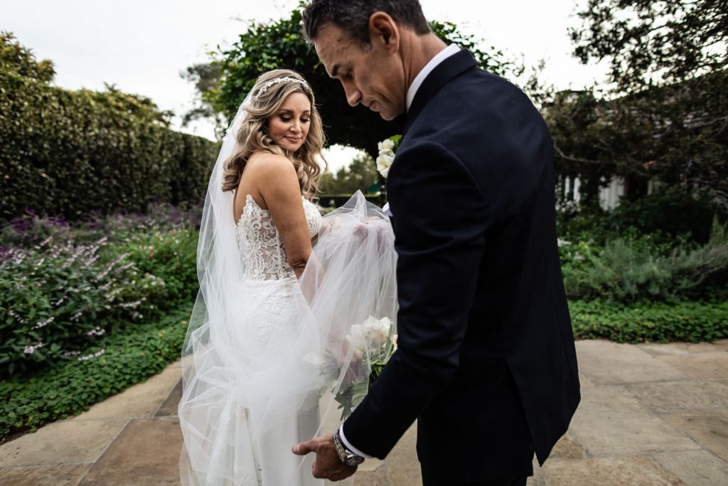 JAGstudios | Luxury San Ysidro Ranch Wedding Photography | Calla Blanche Wedding Dress