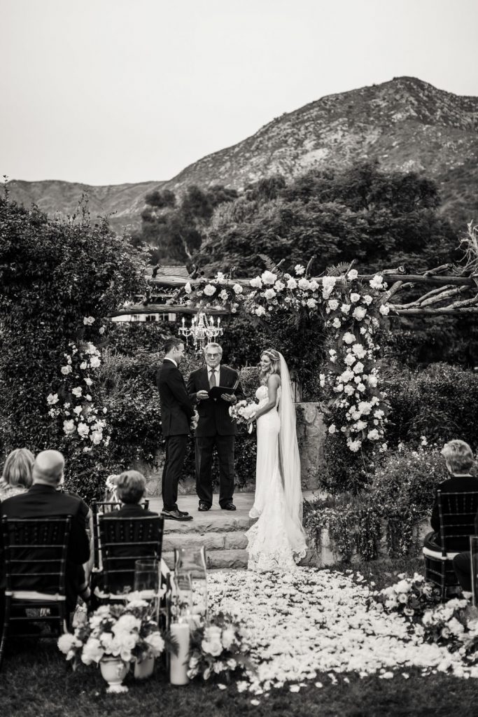 JAGstudios | Moody San Ysidro Ranch Wedding Photography